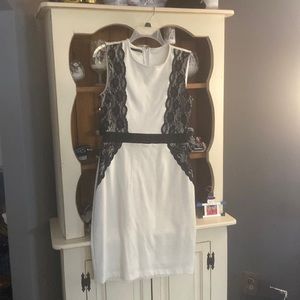 Sleeveless form fitting dress